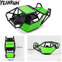 YEAHRUN Nylon Plastic Roll Cage Body Shell Kit for 1/10 Axial SCX10 II 90046 RC Crawler Car Rock Buggy Chassis DIY Parts 2024 - buy cheap