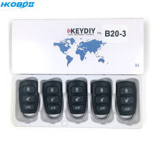HKOBDII KEYDIY оригинальный KD B20-3 3 кнопки B series универсальный пульт дистанционного управления для KD900/KD-X2 URG200/KD MINI B Series Remote 2024 - купить недорого