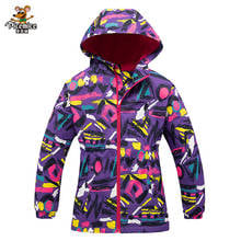 Windbreaker For Girls Children Polar Fleece Jacket Teenage Girls Spring Clothes Kids Coat Hooded Waterproof Windbreaker Clothing 2024 - compra barato