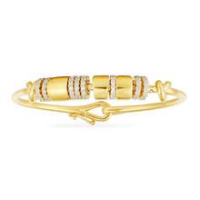 SLJELY-joyería de plata de ley 925 auténtica para mujer, brazalete de Color oro amarillo con anillos deslizantes de múltiples círculos, pulsera de moda 2024 - compra barato