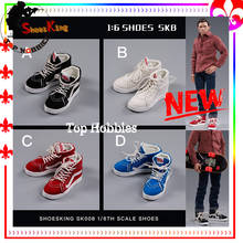 Shoe kings-sapatos casuais masculinos de lona, tênis clássico de sk8 do soldado, sk008, sapatos de skate para homens, alto desempenho, modelo f 12 polegadas 2024 - compre barato