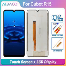 AiBaoQi Brand New 6.26 Inch Touch Screen+1520x720 LCD Display Assembly Replacement For Cubot R15 Android 9.0 Phone 2024 - buy cheap