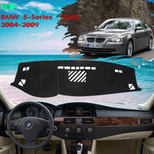 Cubierta protectora para salpicadero de coche, accesorio para evitar alfombras ligeras para BMW serie 5, E60, 2004, 2005, 2006, 2007, 2008, 2009, 520i, 525i, 530i 2024 - compra barato