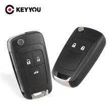 KEYYOU 10pcs Car Key Shell Remote Flip Fob Uncut Case 2/3 Buttons For Opel Vauxhall Astra H Insignia J Vectra C Omega G Corsa D 2024 - buy cheap
