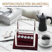 Newton's Cradle Steel Balance Ball Physics Science Pendulum Desk Toys Games Desk Home Decoration 2024 - buy cheap