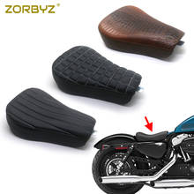 ZORBYZ 1 Pcs Artificial Leather Front Driver Solo Seat Cushion For Harley Sportster Forty Eight XL1200 883 72 48 Motorcycle 2024 - buy cheap