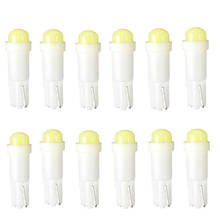 20pcs/lot T5 0.2W 1 SMD Led Ceramic Auto Side Gauge Dashboard Instrument Lights Lamp Bulb DC12V Support Dropshipping 2024 - buy cheap