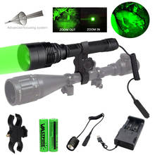 ZOOMABLE Hunting Flashlight Professional 10000 Lumens Tactical LED Flashlight USB Rechargeable Waterproof Torch T6 Scout Light 2024 - compre barato