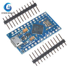 Módulo de microcontrolador Pro Micro USB ATMEGA32U4 5V 16M, reemplazo ATmega328 para sistema Arduino, desarrollo de programa, emulador de depurador 2024 - compra barato