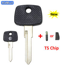 Estojo para chave remota de carro, transponder em branco, com chip de vidro/carbono, para mercedes benz vito, actros, sprinter, classe v 2024 - compre barato