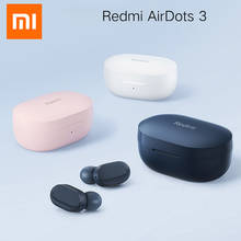 Наушники Xiaomi Redmi Airdots 3 Bluetooth 5,2, наушники Apt-X, адаптивный режим TWS, игровые наушники Mi True Wireless, гибридная гарнитура для вокала 2024 - купить недорого