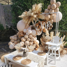 Blush nude café cobre aniversário de festa, kit de decoração de arco de guirlanda para decoração de casamento 2024 - compre barato