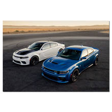 2020 Dodge Charger SRT Hellcat Widebody Supercar Photo Decorative Posters Canvas Painting Wall Art Picture For Living Room 2024 - buy cheap