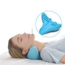 Massage pillow gravity finger press neck cervical vertebra shoulder health fish tail pillow 2024 - buy cheap