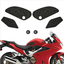 Motorcycle protection pad tank grip fuel tank pad sticker gasoline knee traction side  decal for HONDA 14-15 INTERCEPTOR VFR800F 2024 - buy cheap