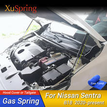 For Nissan Sentra B18 Bluebird Sylphy N16 2020-present Car Hood Cover Spring Shock Gas Support Strut Bars Hydraulic Rod 2024 - buy cheap