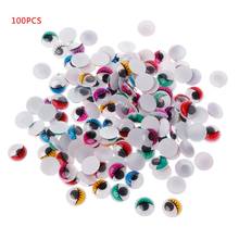 100Pcs 8-20mm Plastic Active Bear Doll Puppet Safety Eyes With Eyelashes For Plush Animals Toy Making DIY Crafts 2024 - buy cheap