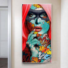 Modern Body Graffiti Art Canvas Posters And Prints Abstract Tattoos Canvas Paintings On the Wall Art Pictures Home Wall Decor 2024 - buy cheap