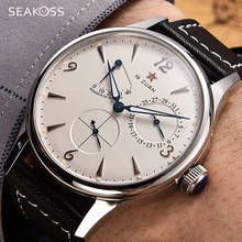 Fashion Men Military Automatic Mechanical Wristwatches Original ST1708 Seagull Movement Calendar Luminous Sapphire Pilots Watch 2024 - buy cheap