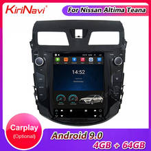 KiriNavi Vertical Screen Tesla Style Android 9.0 Car Radio GPS Navigation For Nissan Altima Teana Car Dvd Multimedia Player 2024 - buy cheap