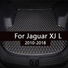 Alfombrilla para maletero de coche, revestimiento de carga, accesorios interiores, cubierta, para Jaguar XJ L, 2010, 2011, 2012, 2013, 2014, 2015, 2016, 2017, 2018 2024 - compra barato