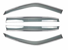 Автомобильный Стайлинг подходит для Subaru Outback 2010 2011 2012 2013 2014 пластиковое оконное стекло ветровой козырек Дождь/Защита от солнца вентиляционное отверстие 4 шт. 2024 - купить недорого