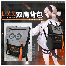 2020 New Backpack Fashion School Bag Casual Shoulder Bag Itabag Student Unisex Packsack Game ARKNIGHTS Ifrit Cosplay Oxford Bag 2024 - buy cheap