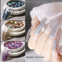 1 Box Irregular Ultrathin Laser Star Nails Sequins Colorful Holographics Flakes Paillette Tool Nail Art Decorations DIY 2024 - buy cheap