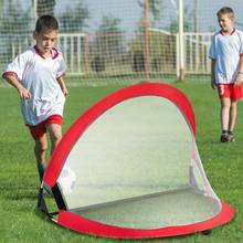 1Pc Portable Soccer Football Goal Net Folding Training Goal Net Tent For Kids Children Indoor Outdoor Play Toy Soccer Accessorie 2024 - buy cheap