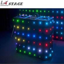 Luz de palco para cabine de dj p18 dmx512, controle dj, alta qualidade, led, discoteca, iluminação, cortina de vídeo 2024 - compre barato