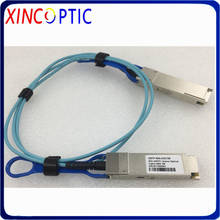 Активный оптоволоконный кабель 40G QSFP + к QSFP + AOC 3 м, 40 Гбит/с OM3 OM4 3 м, модуль MPO SFP AOC 2024 - купить недорого