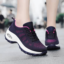 Women shoes sneakers 2022 new fashion solid color women shoes lace-up mesh breathable casual shoes woman sneakers tenis feminino 2024 - buy cheap