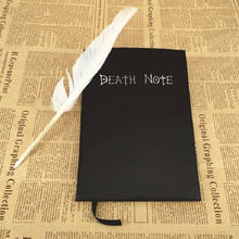 Death Note Planner Feather Pen Anime Diary Cartoon Book Lovely Fashion Theme Cosplay Large Dead Note Writing Journal Notebook 2024 - buy cheap