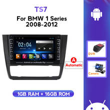Radio Multimedia con GPS para coche, Unidad Central de Navegación estéreo, 2.5D, IPS, HD, para BMW serie 1, E87, E88, E82, E81, 2008, 2009, 2010, 2011, 2012 2024 - compra barato