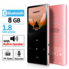 ICEICE MP3 Music Player Bluetooth and Built-in Speaker 1.8'' Screen Touch keys Hi Fi MP 3 Player Portable Metal Walkman 8G 16G 2024 - buy cheap