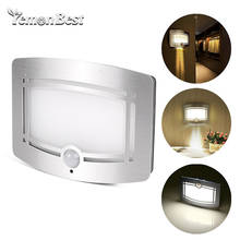 Motion Sensor Activated LED Wall Sconce Battery Operated Wireless Night Light Auto On/Off For Hallway Pathway Staircase Wall 2024 - buy cheap