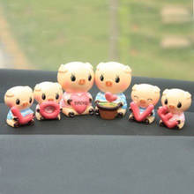 Car Toys Cute Cartoon Decoration Car Ornaments Bobblehead Nod Dolls Cute Cartoon Funny Car Dashboard Accessories 2024 - buy cheap
