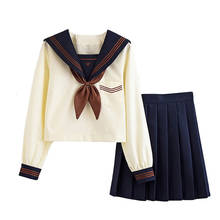 Japanese School Stage Costume Jk Uniforms Anime COS Sailor Suit Jk Uniforms Soft Sister Pleated Skirt Cosplay for School Girl 2024 - buy cheap