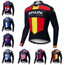 2021 Weimostar Cycling Jersey Men Bike Shirt Road MTB Bicycle Clothing Maillot Top Spain Greece Germany New Zealand Portugal USA 2024 - buy cheap