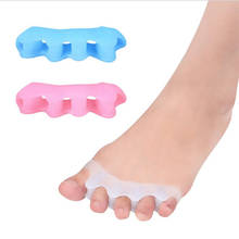 Toe Separator Correction Hallux Valgus Corrector 2PCS Silicone Orthopedic Hammer Separator Straightener Spreader Foot Care Tool 2024 - buy cheap