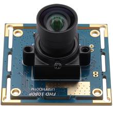 2MP 1080P USB Camera Full HD 1080P No distortion Lens CMOS OV2710 Micro Mini USB Web Camera Module for Industrial Machine Vision 2024 - buy cheap