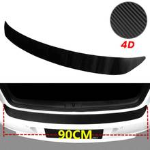 2020 New Car Bumper Protector SUV Trim Cover Anti-rub Decoration Auto Rubber Mouldings Rear Trunk Sill Plate Guard Car-styling 2024 - buy cheap