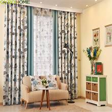 American Style Tropical Fish Blackout Curtains For Bedroom Living Room Window Drapes 2024 - buy cheap