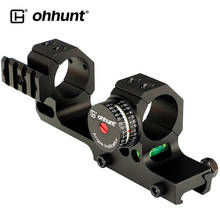 Ohhunt-kit de indicador para cosine, anéis de escopo picatinny e weaver 30mm com trilho lateral e nível de bubb, 25.4mm 2024 - compre barato