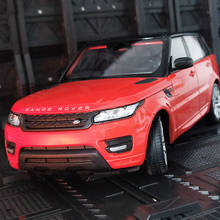 Welly 1:24 Range Rover Sport alloy car model Diecasts & Toy Vehicles Collect gifts Non-remote control type transport toy 2024 - buy cheap