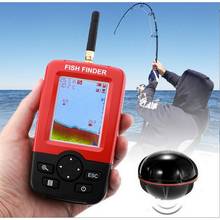 Smart Portable Depth Fish Finder with 100M Wireless Sonar Sensor Echo Sounder Fishfinder for Lake Sea Fishing Saltwater 2024 - buy cheap