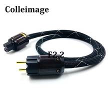 Hi-End кабель питания 3 ядра посеребренный шнур питания с ЕС/США штекер кабель переменного тока линия hifi аудио усилитель кабель P-079 вилки кабель питания 2024 - купить недорого