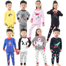 Boys Favorite Car Pajamas Kids Panda Pajamas Animal Unicorn Sleepwear For Girls Children Clothing Sets Boy Pyjamas Sets 2024 - buy cheap