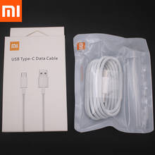 Original Xiaomi 100CM USB 3.1 Type-C Data Cable 3A Fast USB C Charging Cord For Redmi Note 9S 8 8A 8T 7 MI 10 9 8 PRO CC9 PRO F2 2024 - buy cheap