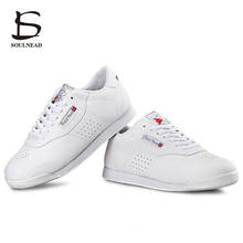 Sapatos para dança aeróbica infantil, sapato esportivo branco competitivo para meninos e meninas, estilo hip-hop 2024 - compre barato